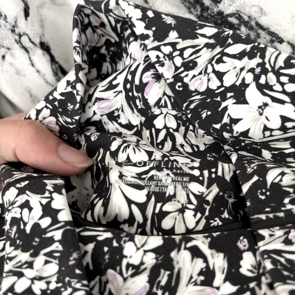 Aerie crossover print leggings - Picture 2 of 2